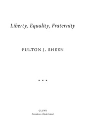 Liberty, Equality, Fraternity