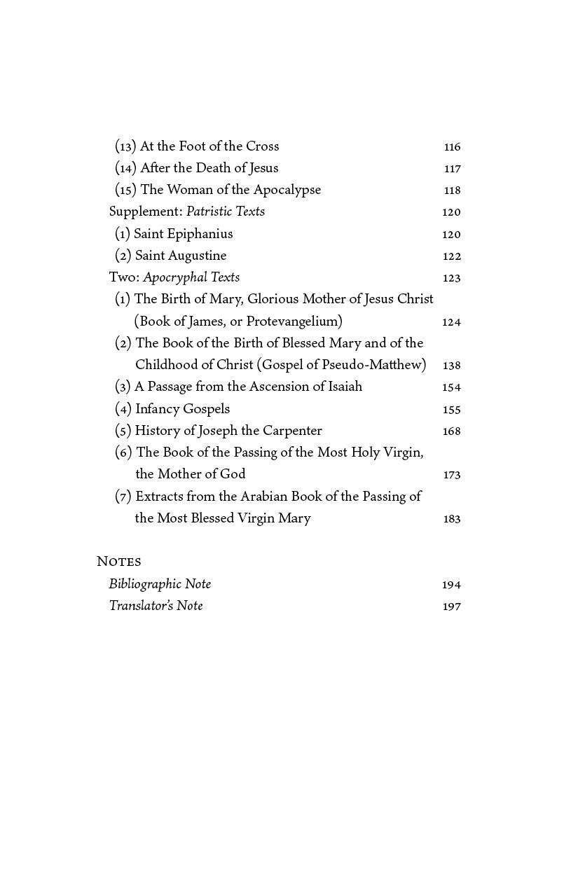 The Book of Mary