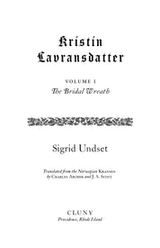 Kristin Lavransdatter: The Bridal Wreath (Volume I)