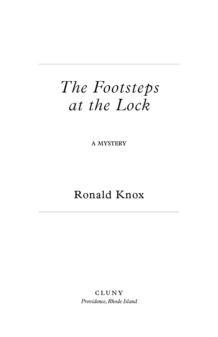 The Footsteps at the Lock