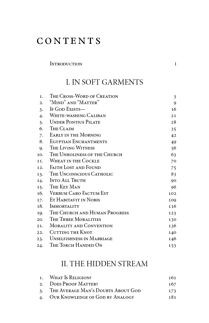University & Various Sermons