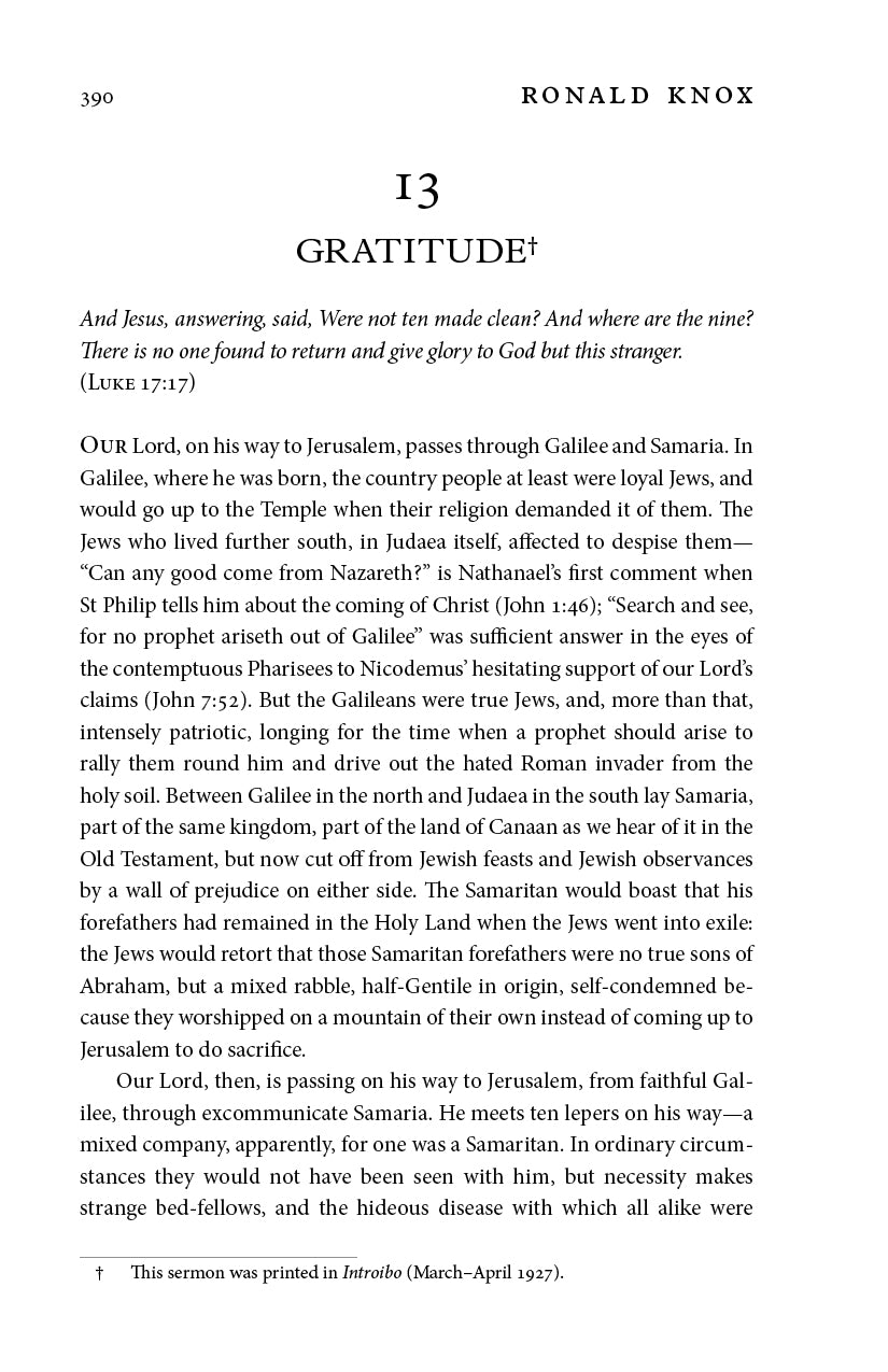 University & Various Sermons