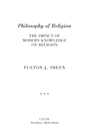 Philosophy of Religion