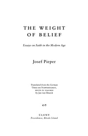 The Weight of Belief