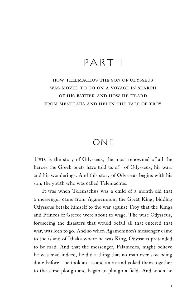 The Adventures of Odysseus and the Tale of Troy
