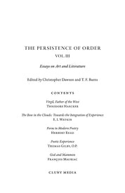 The Persistence of Order, Vol. III - ClunyMedia