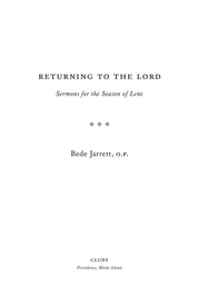 Returning to the Lord - ClunyMedia
