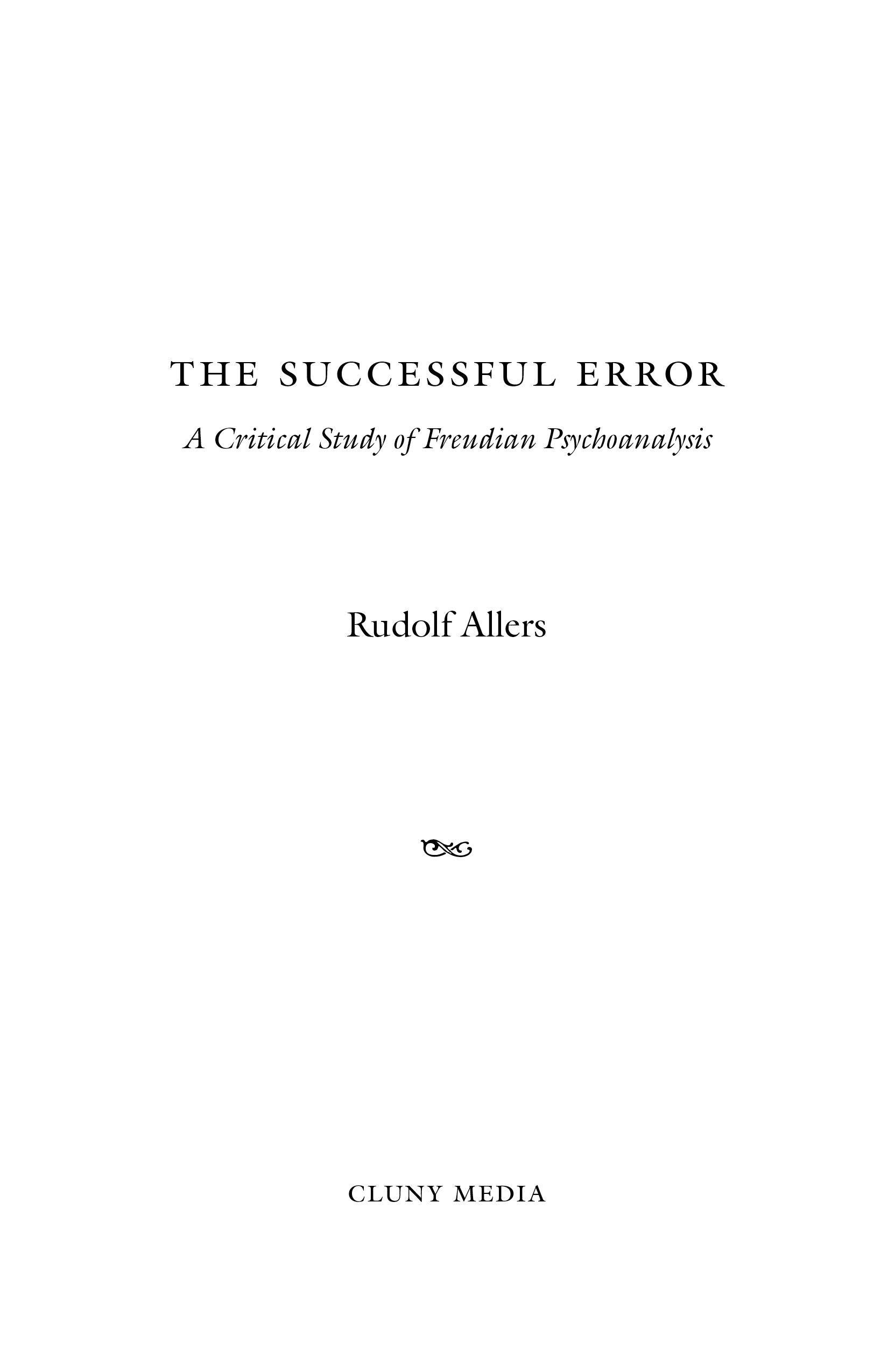 The Successful Error - ClunyMedia