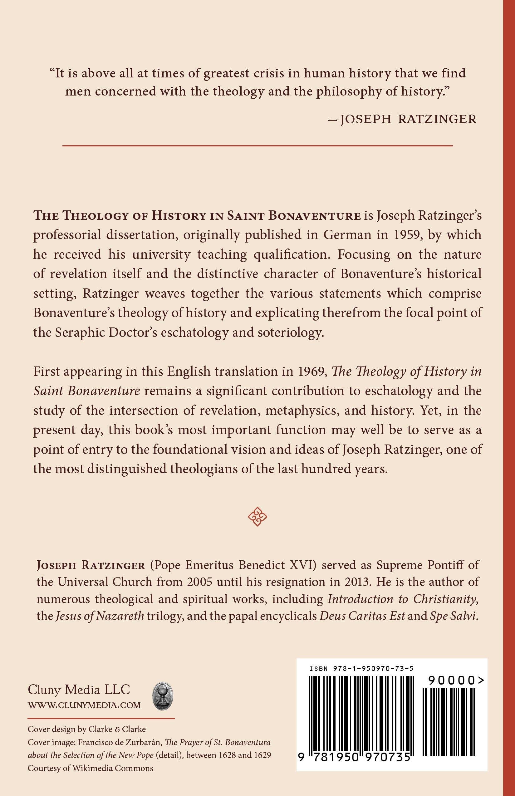 The Theology of History in Saint Bonaventure - ClunyMedia