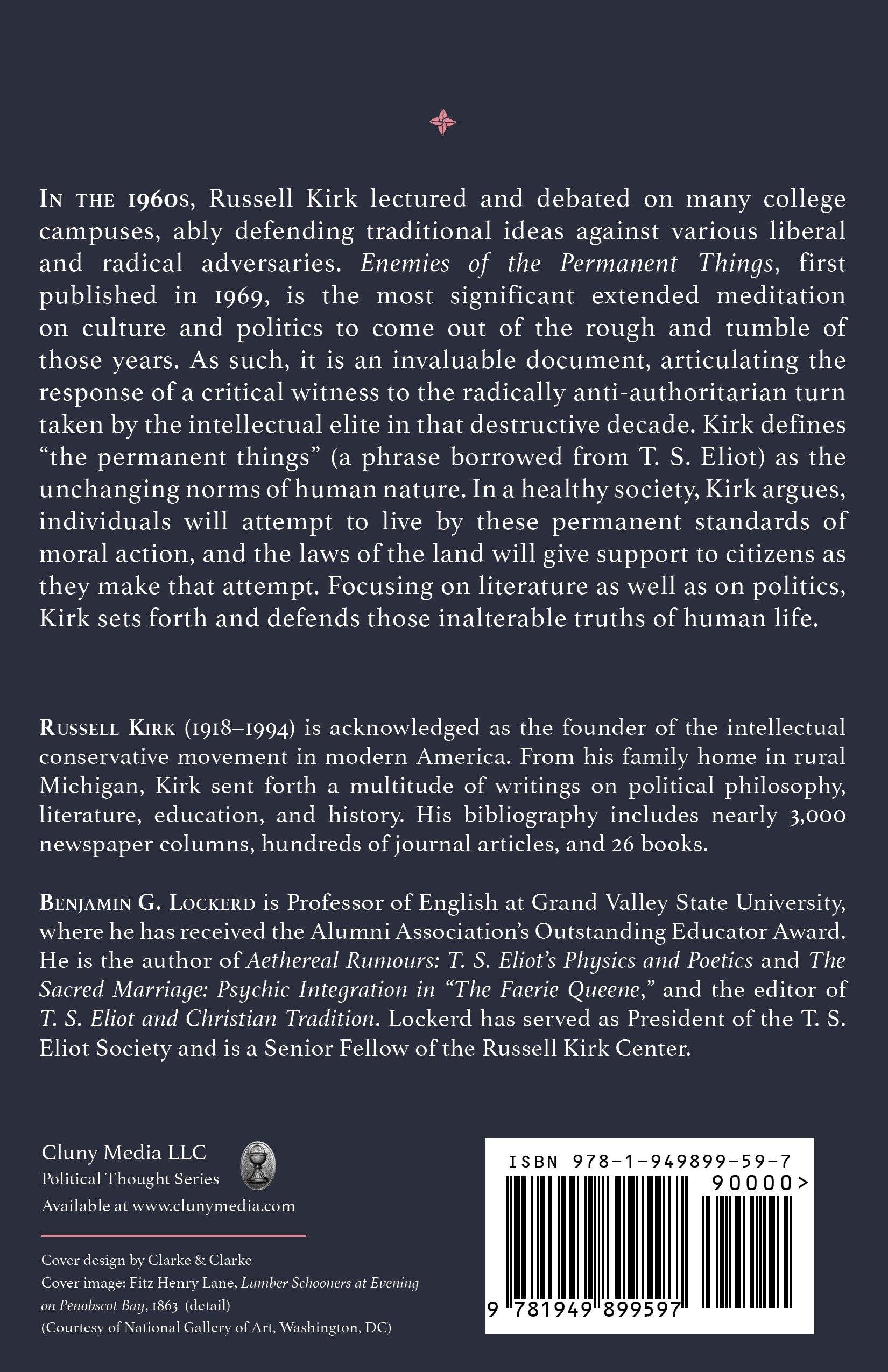 Enemies of the Permanent Things - ClunyMedia