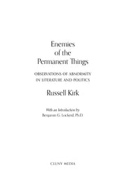 Enemies of the Permanent Things - ClunyMedia