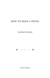 How to Read a Novel - ClunyMedia