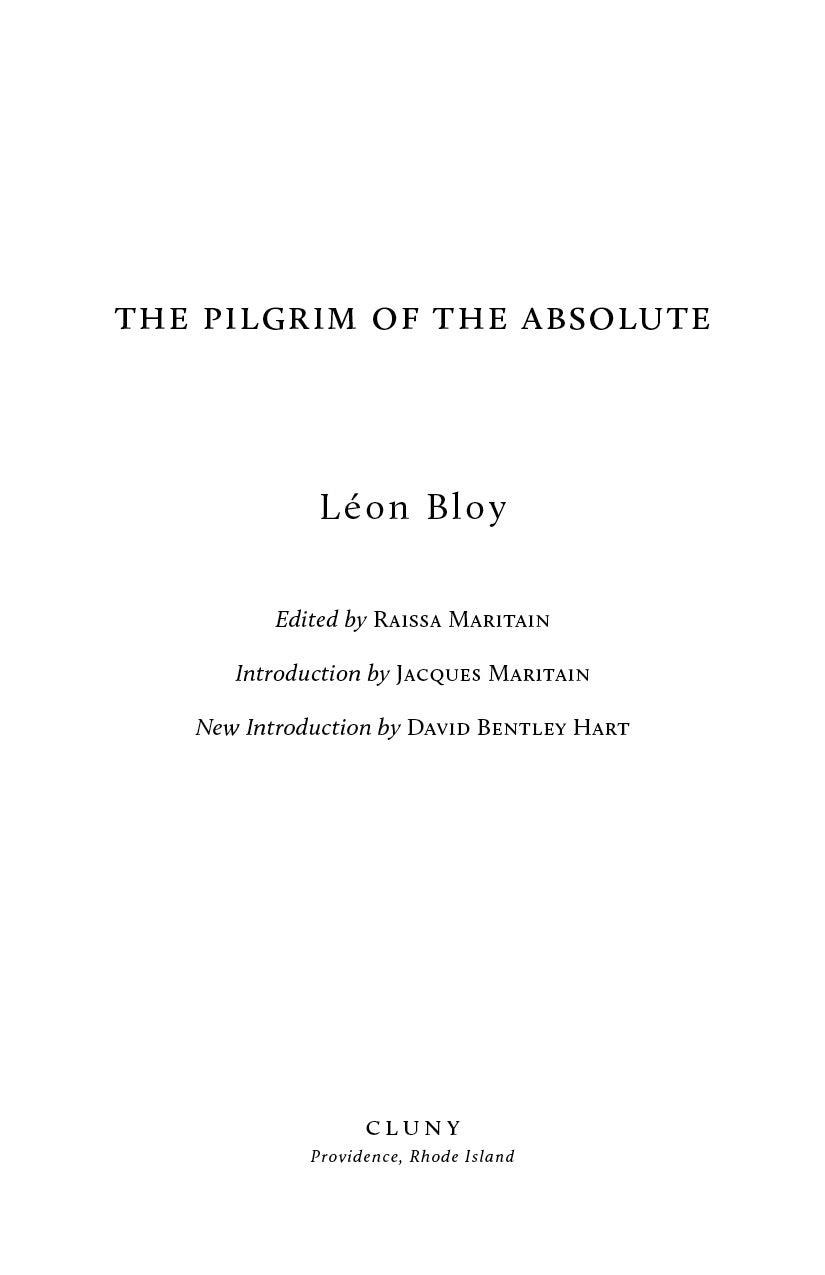 The Pilgrim of the Absolute