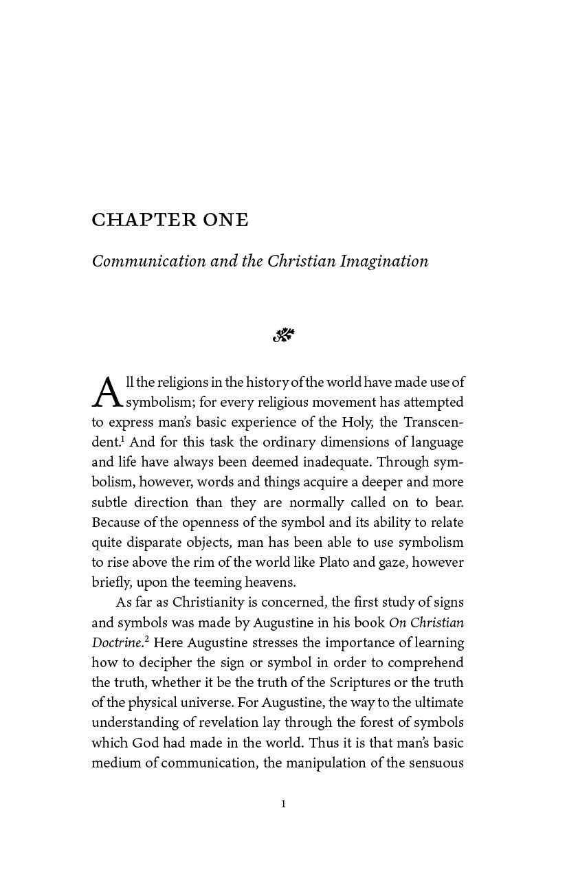 Symbolism and the Christian Imagination