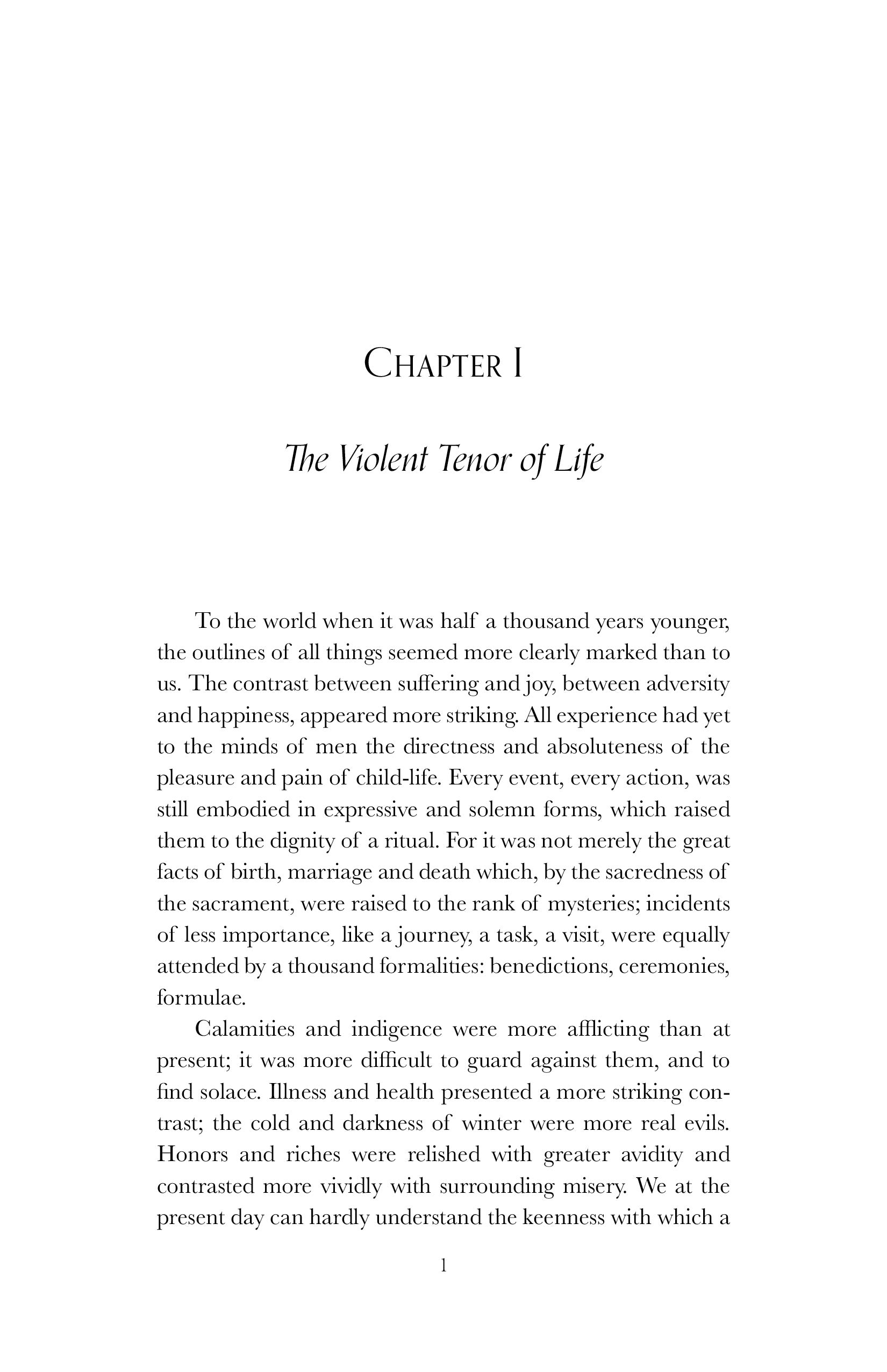 The Waning of the Middle Ages