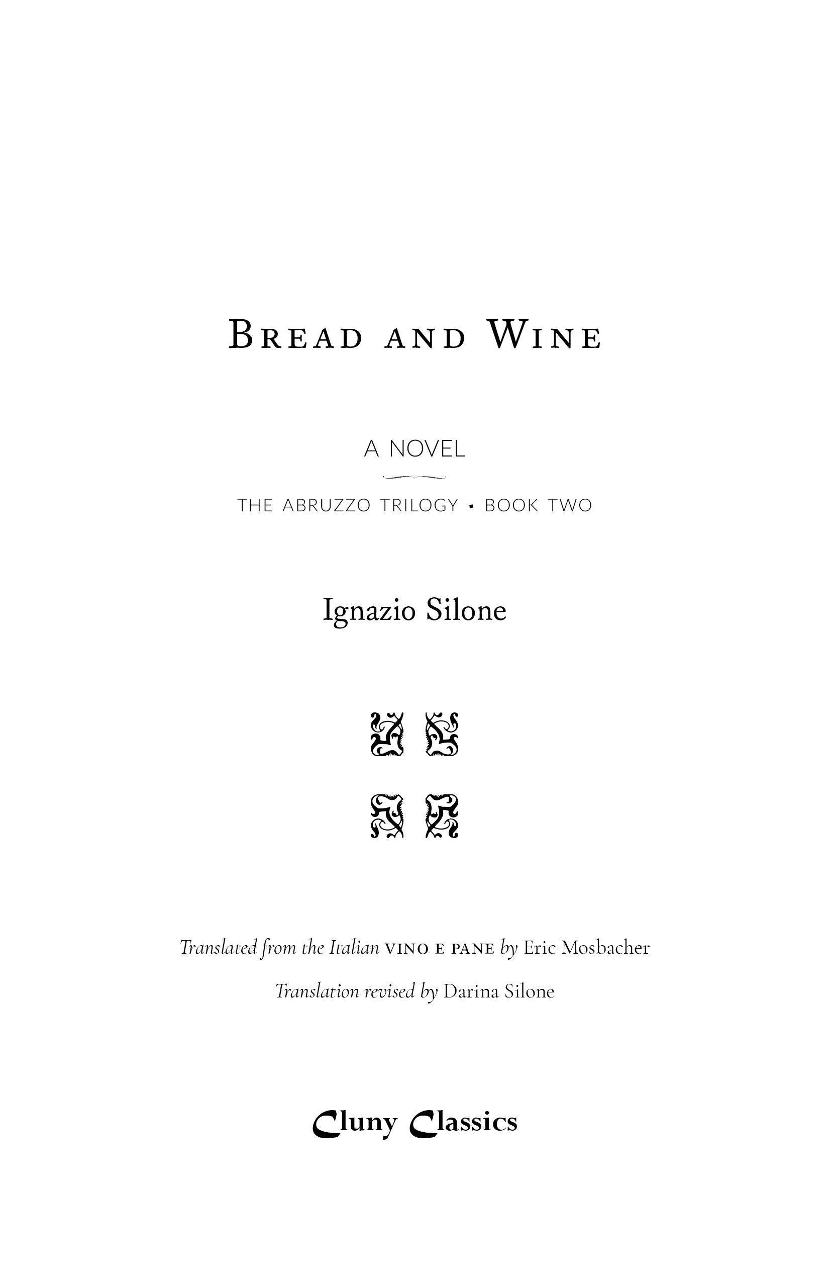 Bread and Wine - ClunyMedia