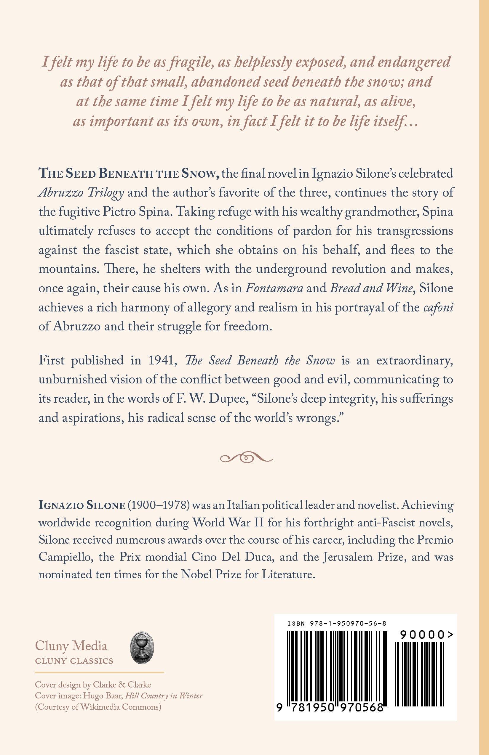 The Seed Beneath the Snow - ClunyMedia