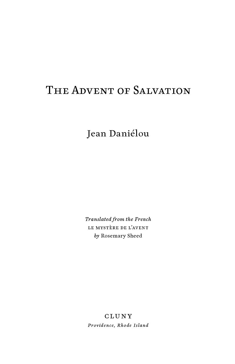 The Advent of Salvation