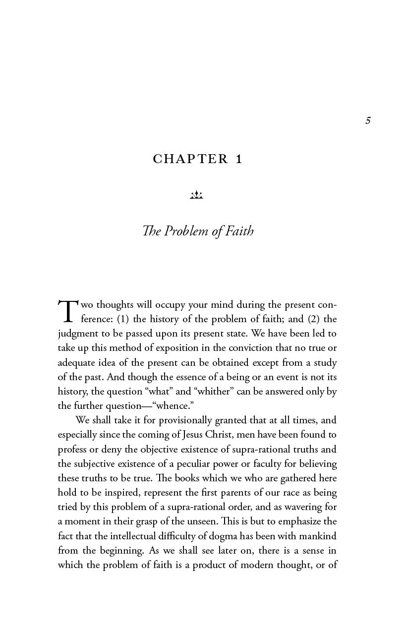 Faith and Prayer