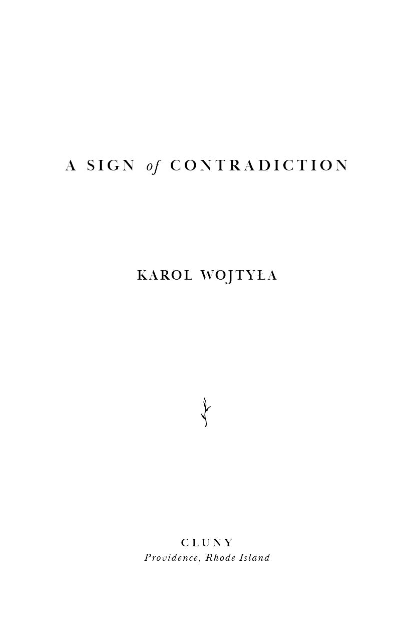 A Sign of Contradiction