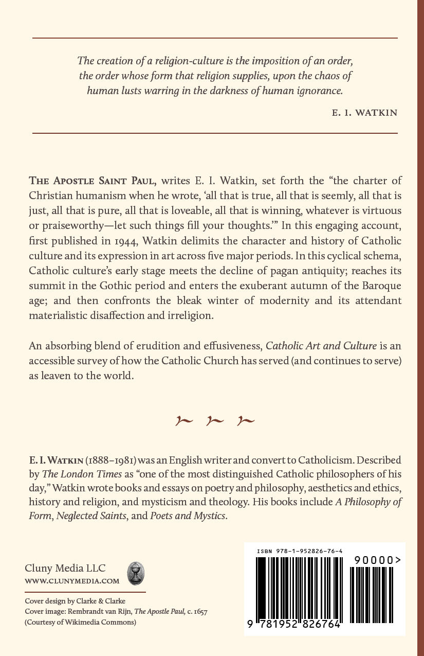 Catholic Art and Culture