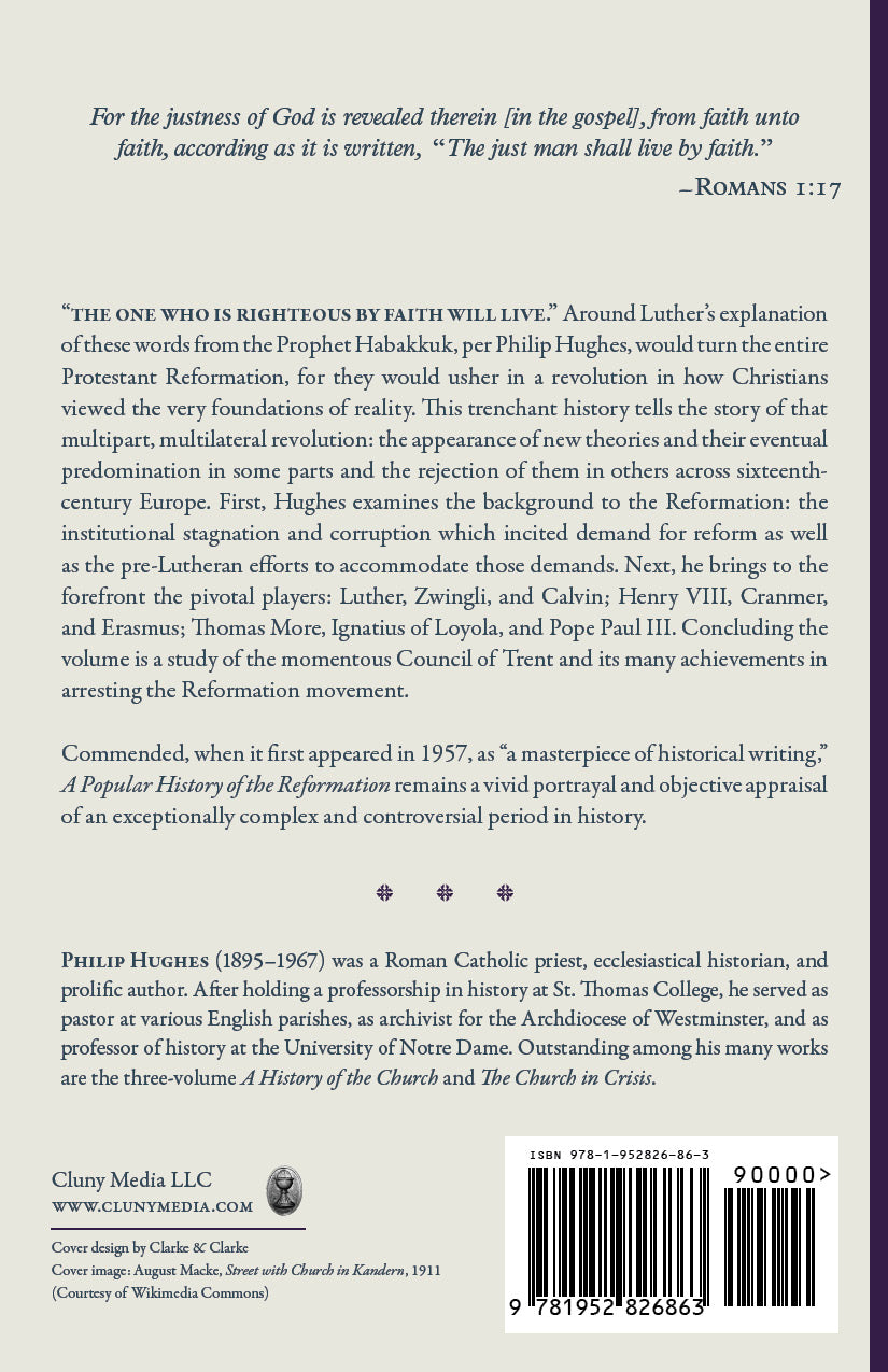 A Popular History of the Reformation