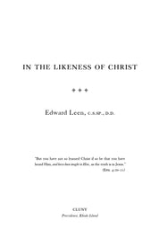 In the Likeness of Christ