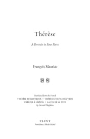 Thérèse: A Portrait in Four Parts
