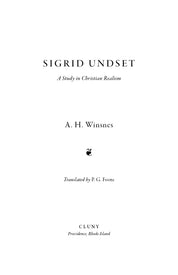 Sigrid Undset: A Study in Christian Realism