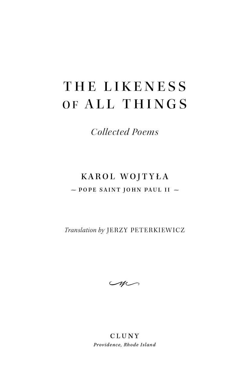 The Likeness of All Things