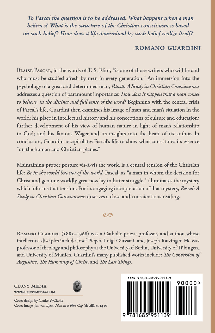 Pascal: A Study in Christian Consciousness