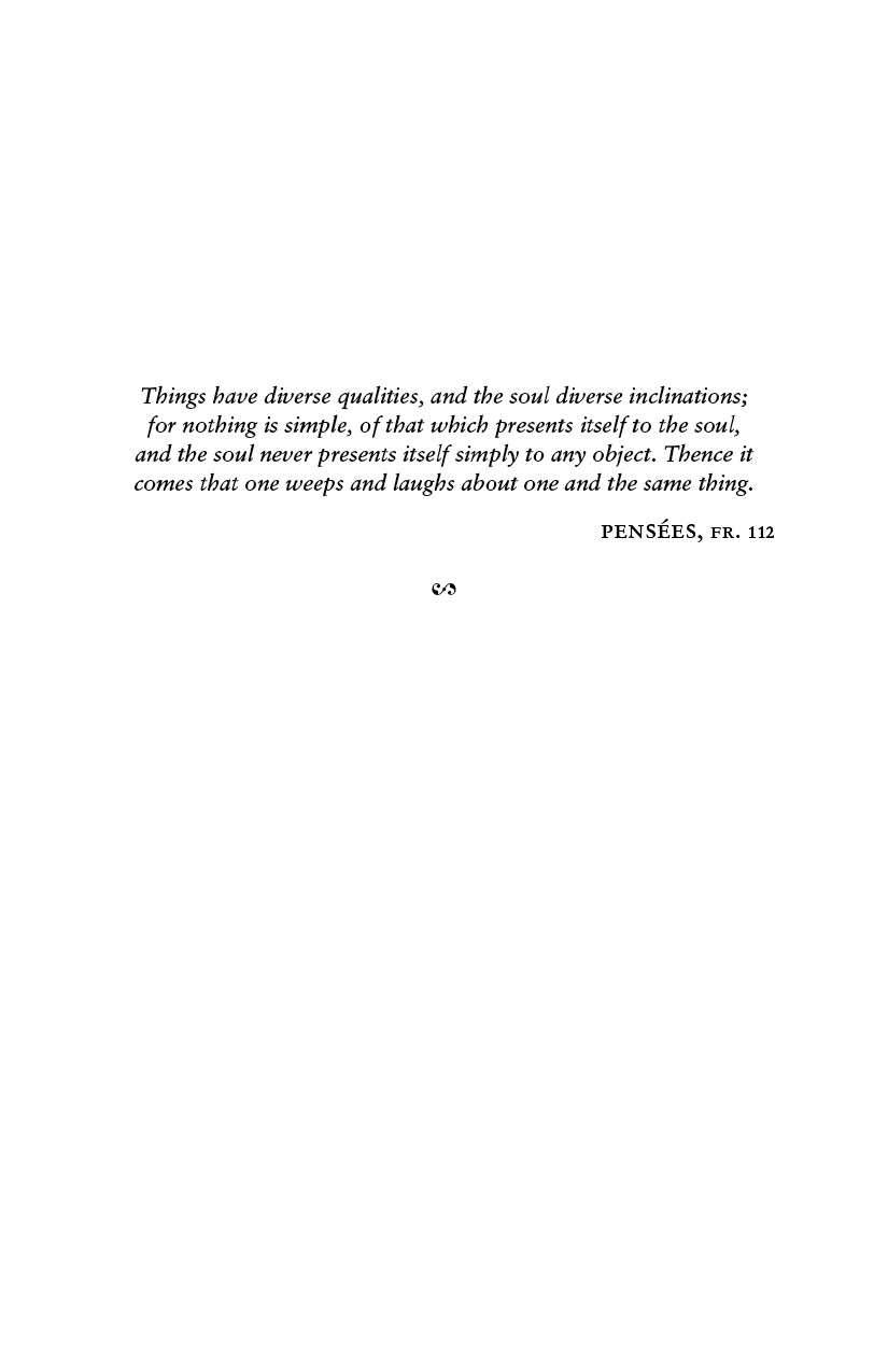Pascal: A Study in Christian Consciousness