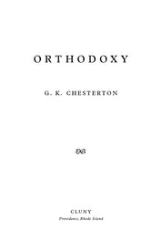 Orthodoxy