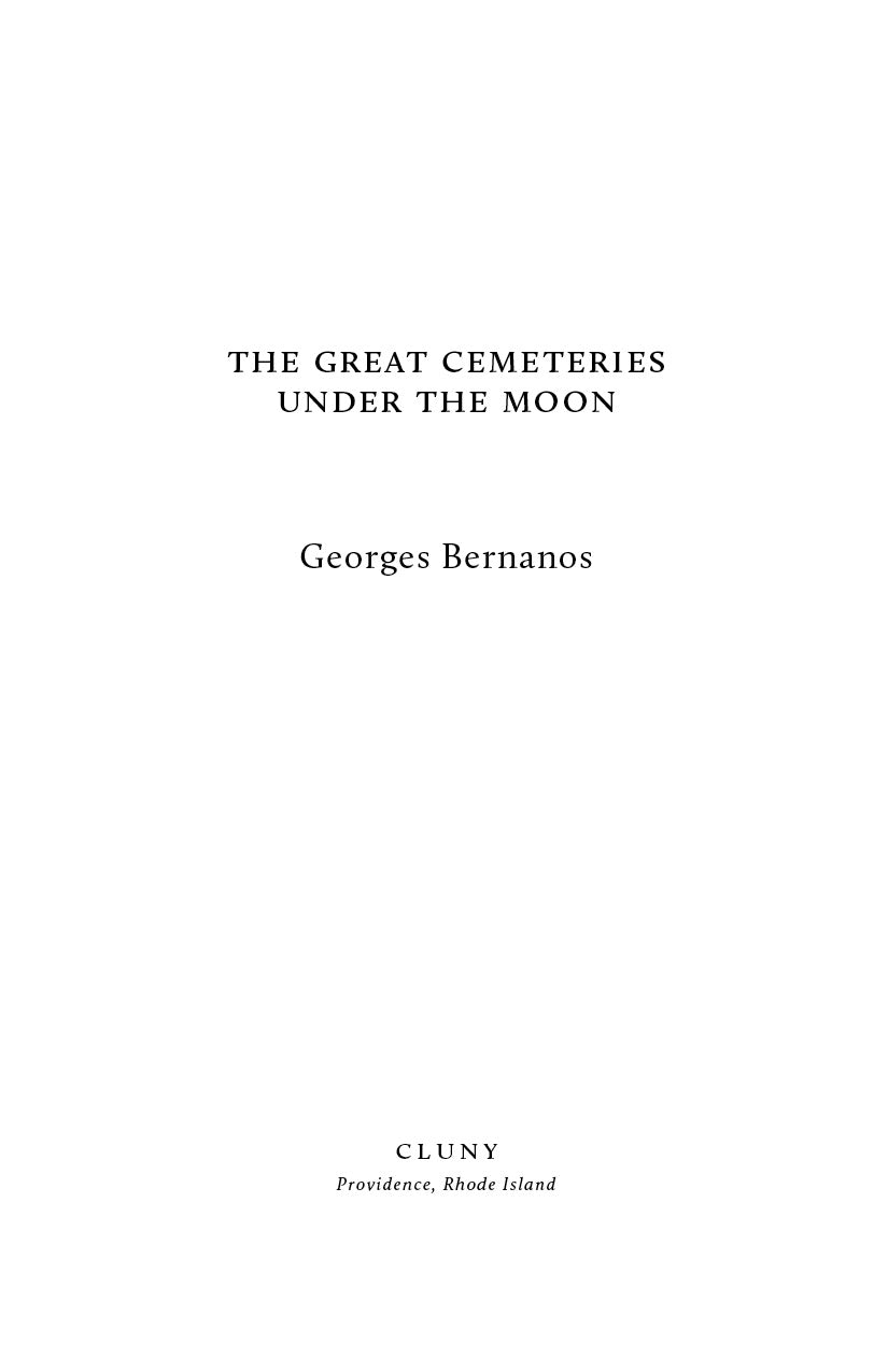 The Great Cemeteries Under the Moon