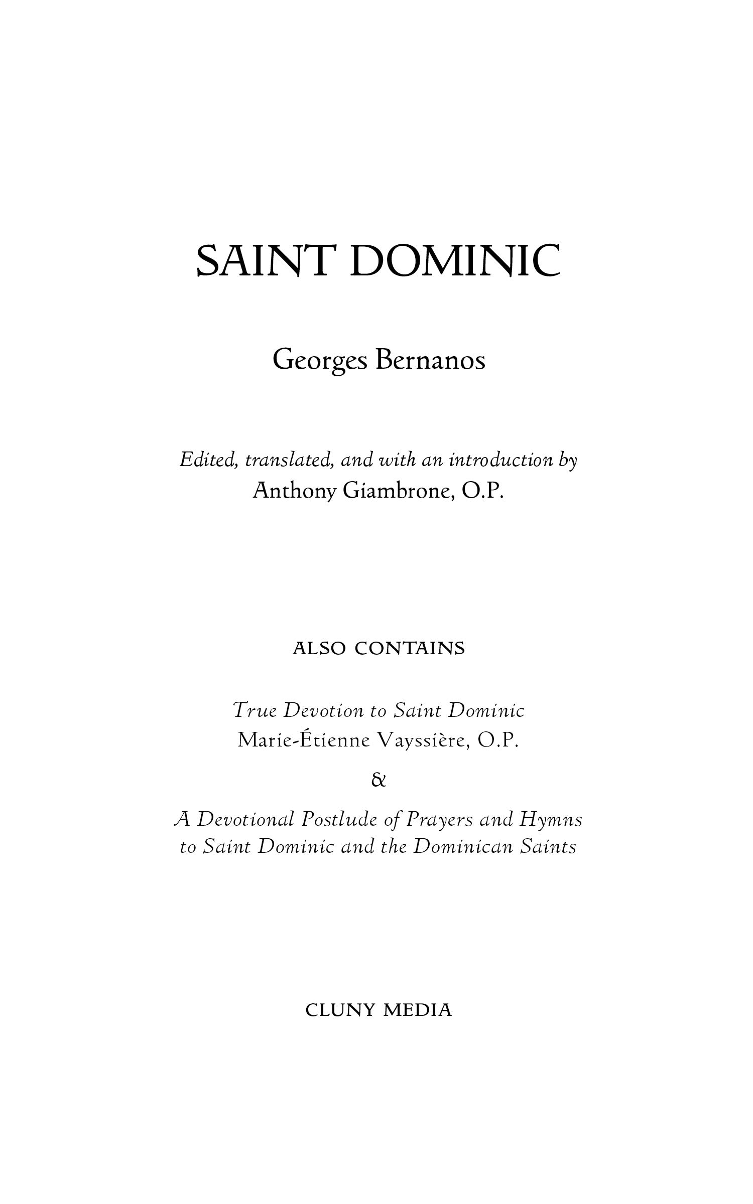 Saint Dominic
