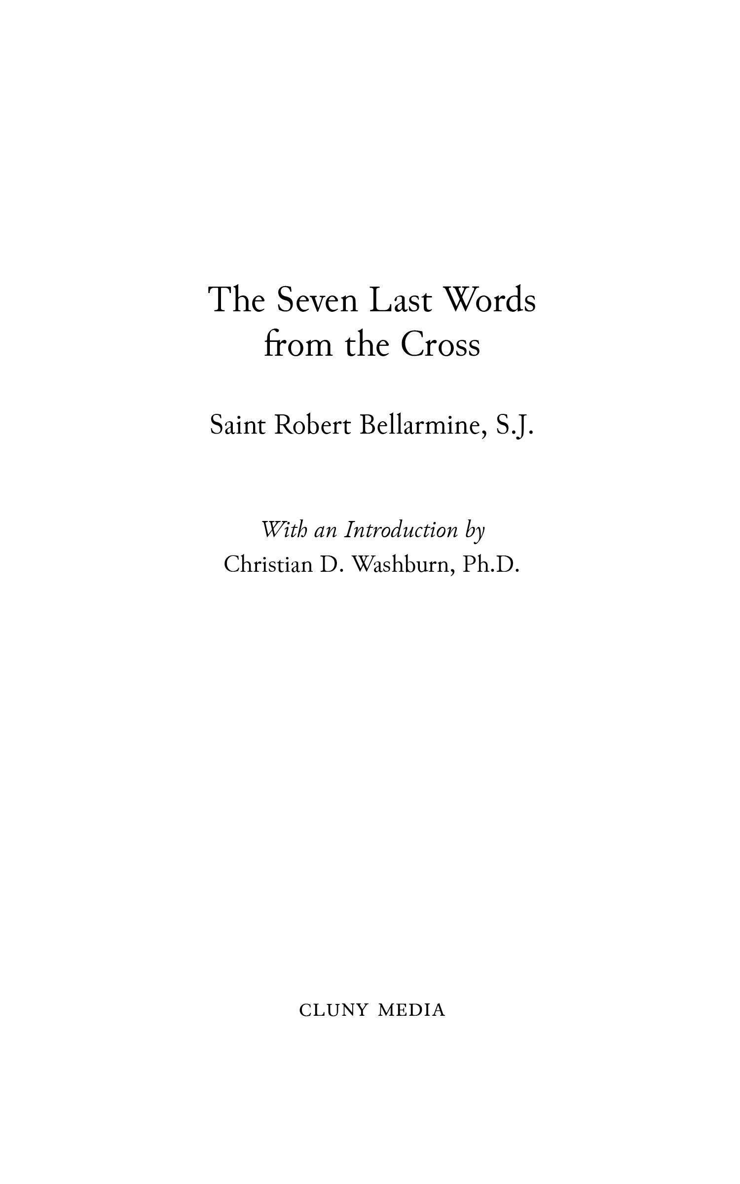 The Seven Last Words from the Cross