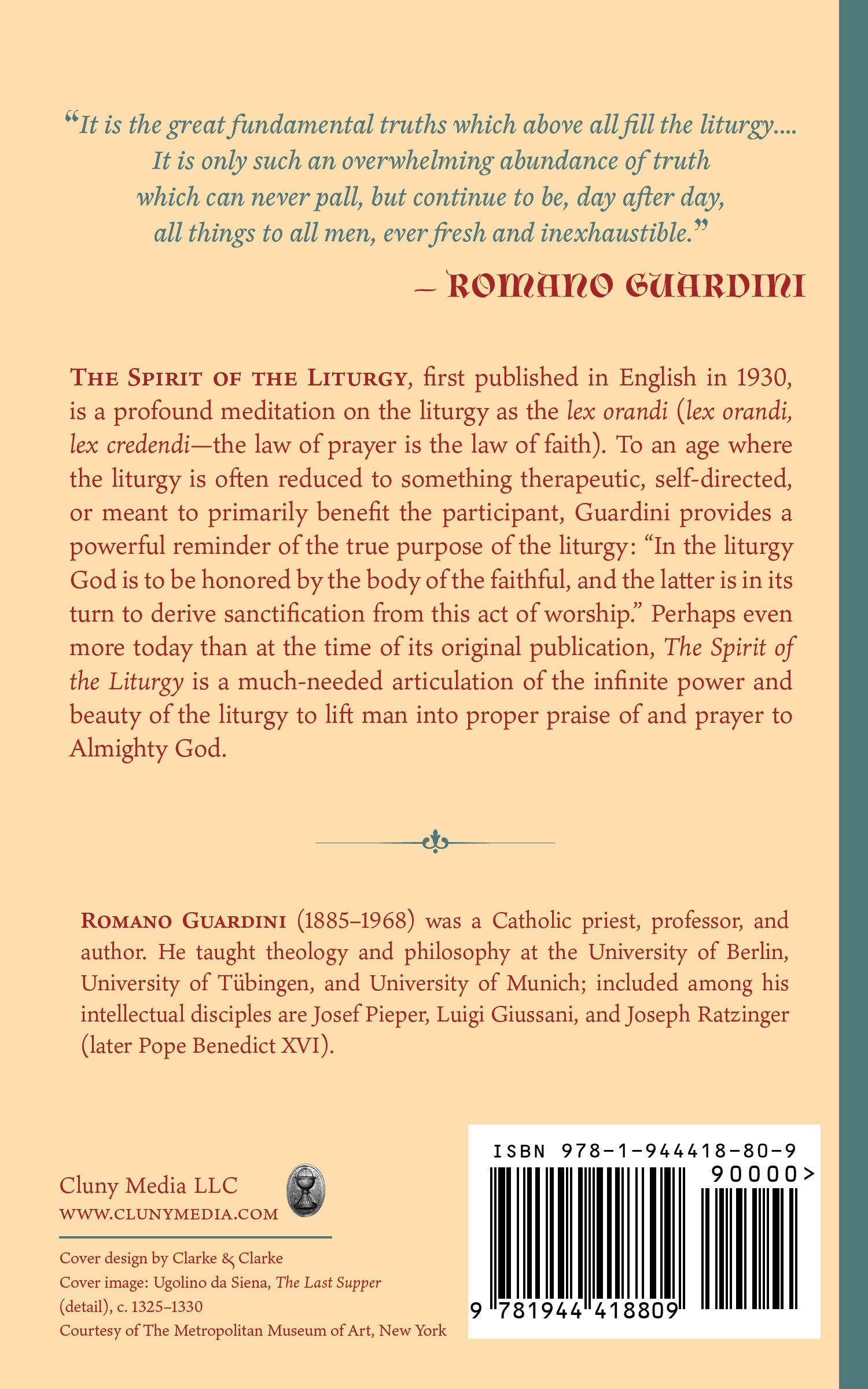 The Spirit of the Liturgy