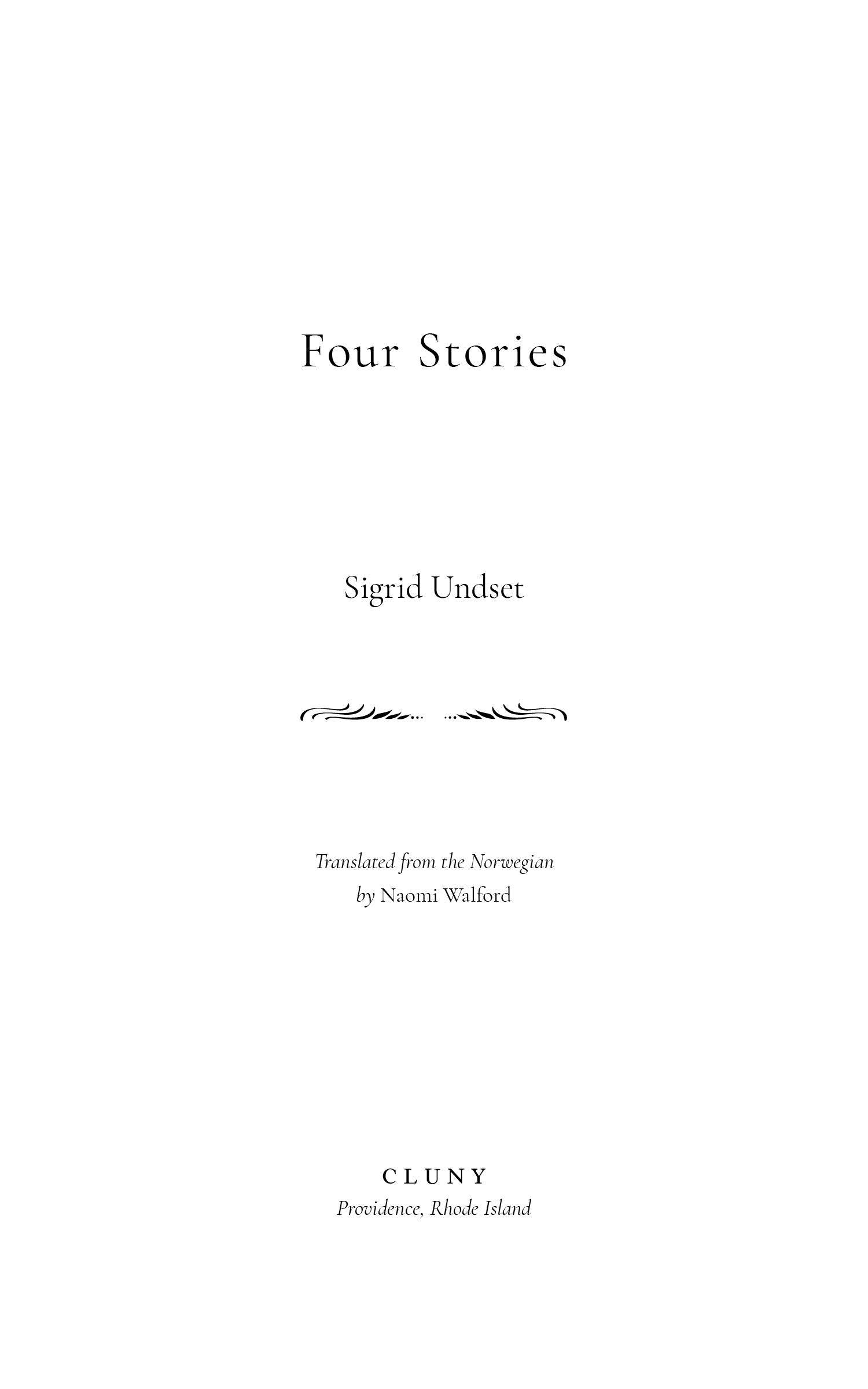 Four Stories - ClunyMedia