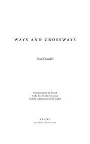 Ways and Crossways