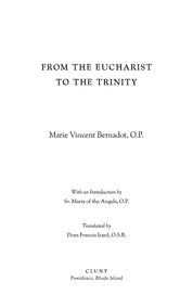 From the Eucharist to the Trinity