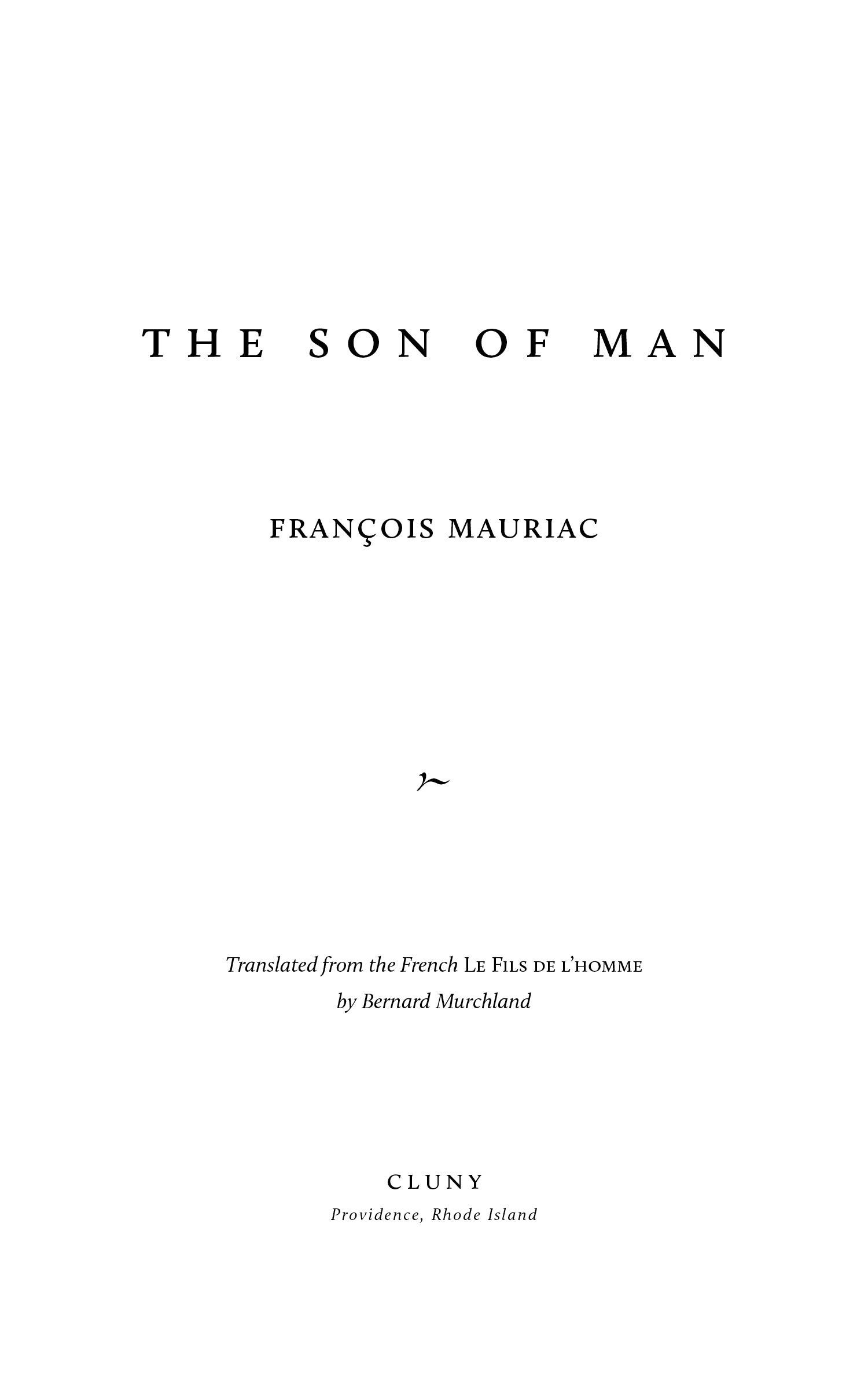The Son of Man