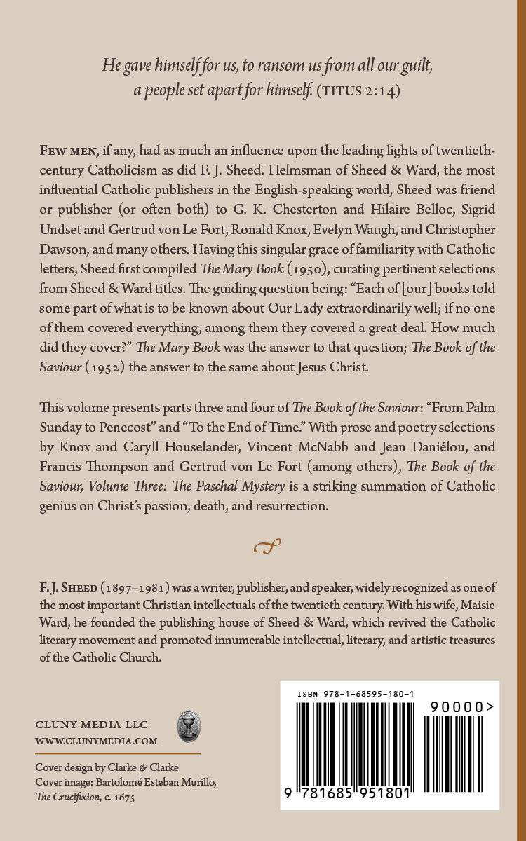 The Book of the Saviour, Volume Three