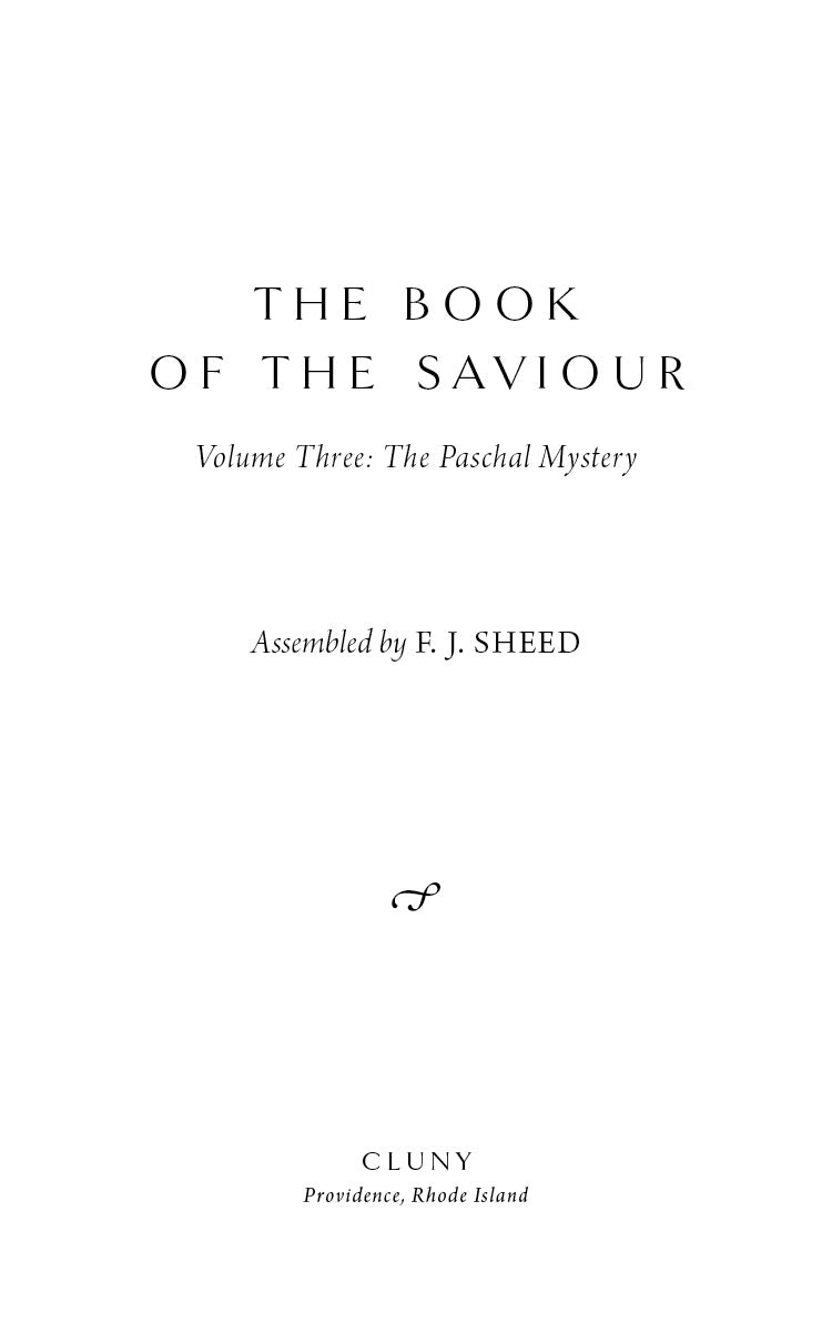 The Book of the Saviour, Volume Three