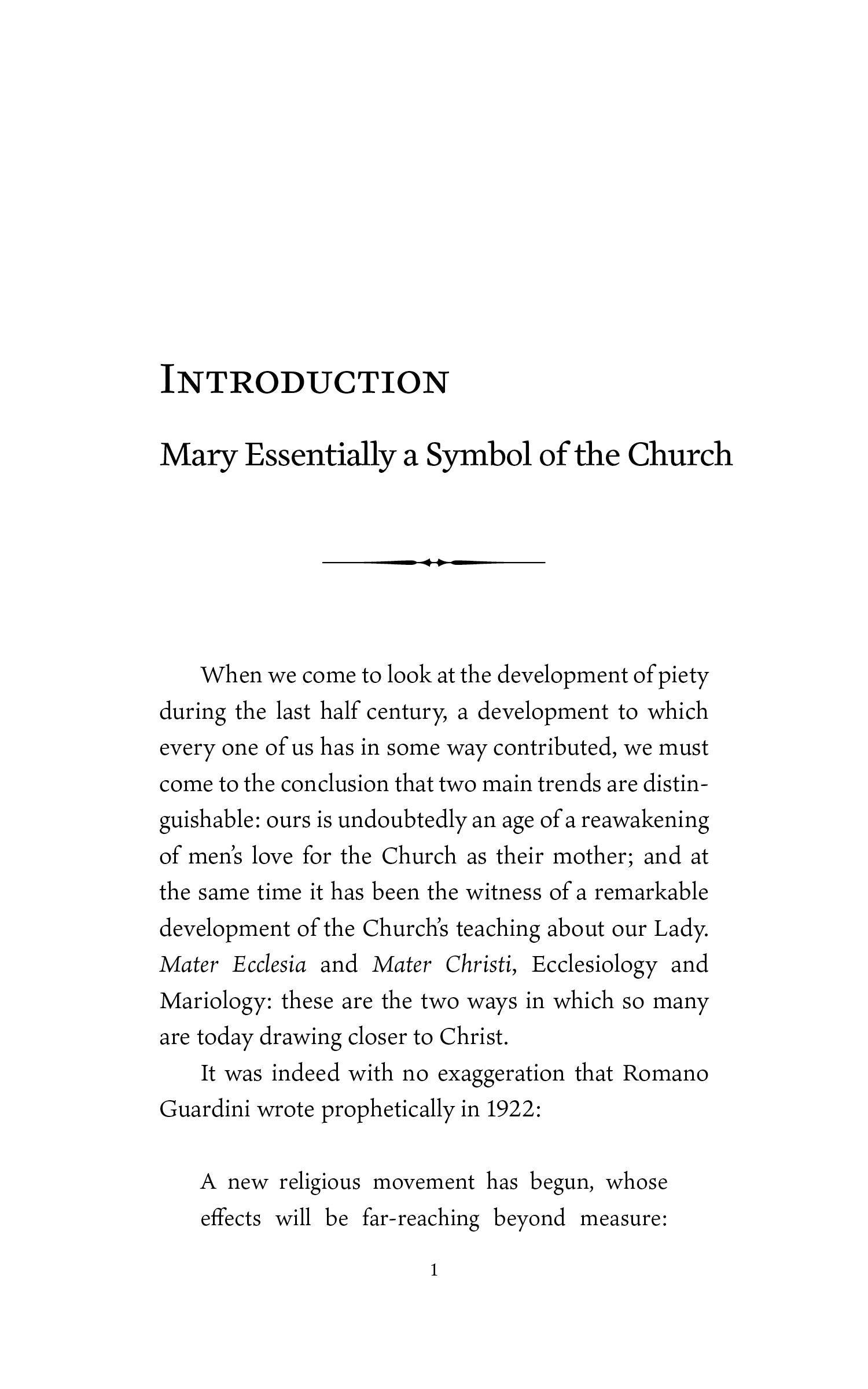 Our Lady and the Church - ClunyMedia