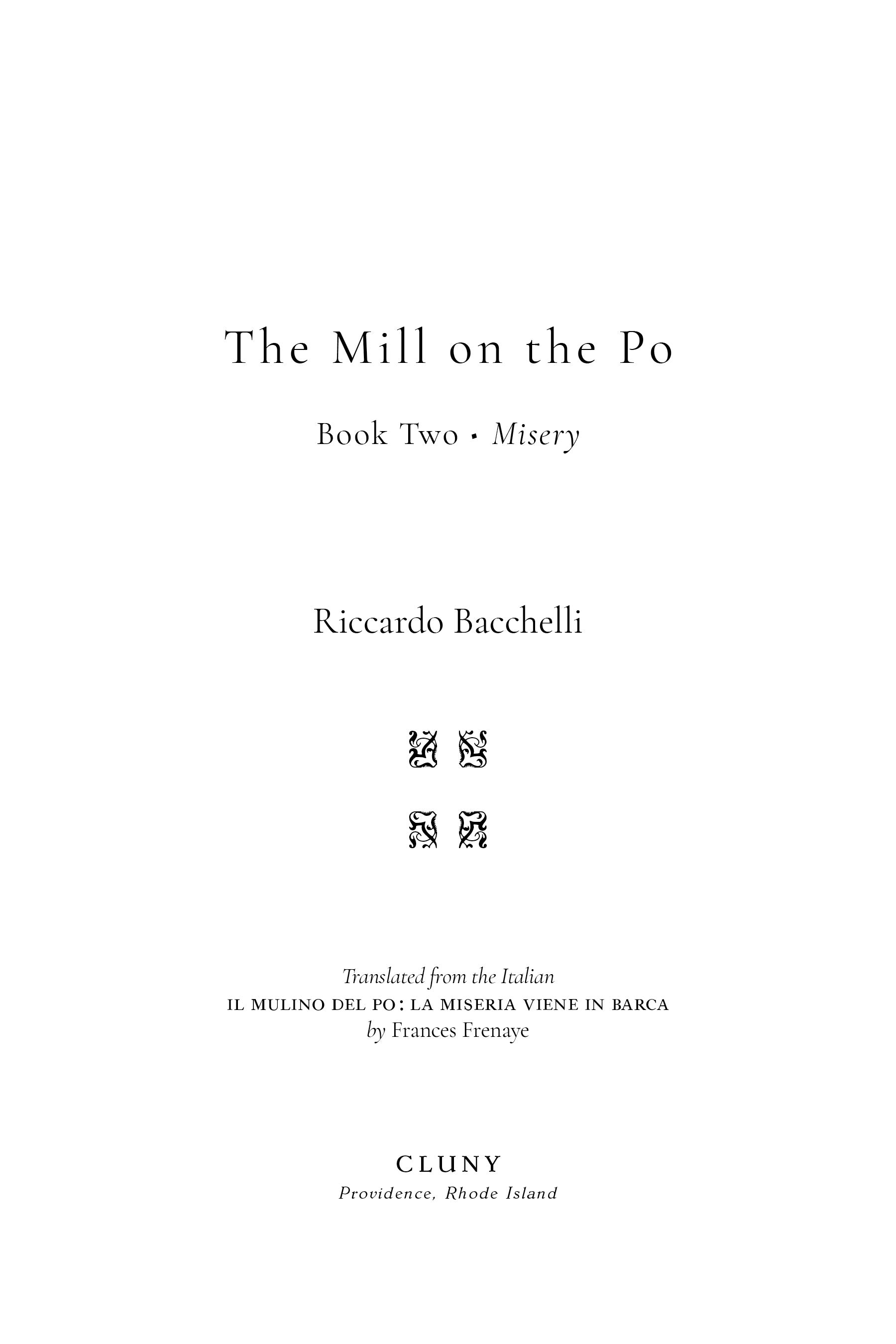 The Mill on the Po: Misery (Book Two)