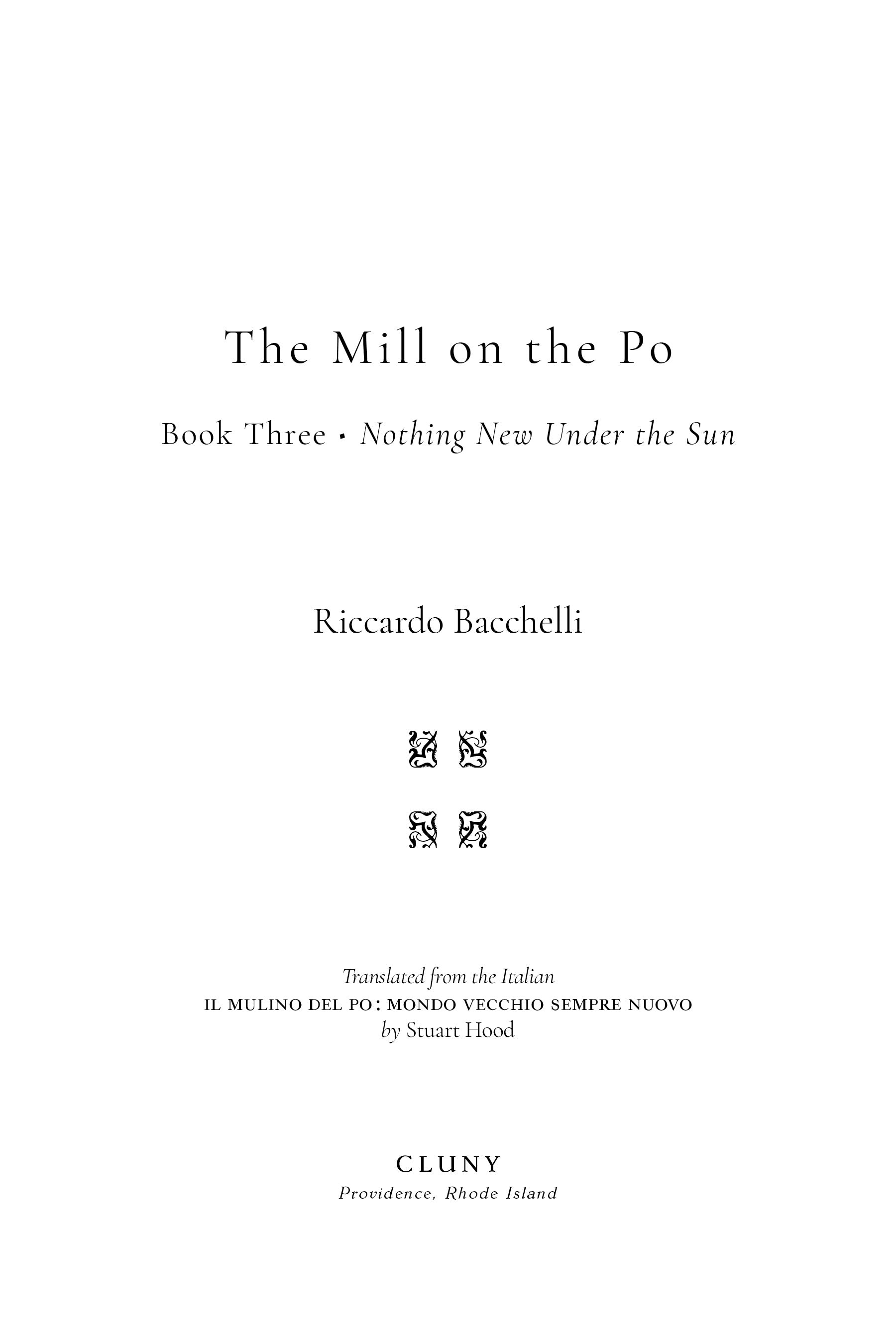 The Mill on the Po: Nothing New Under the Sun (Book Three)