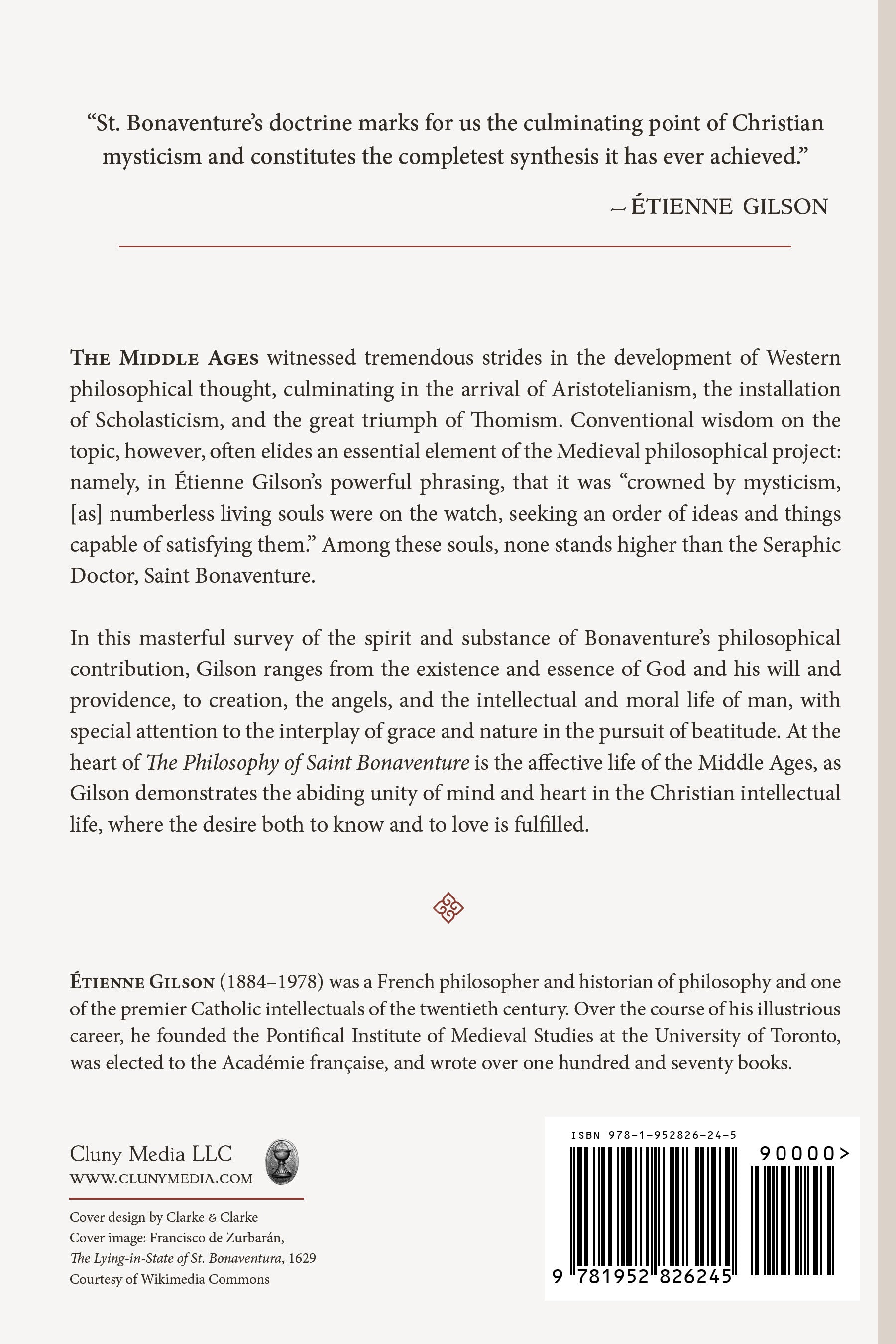 The Philosophy of Saint Bonaventure