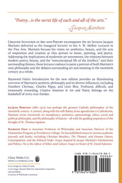 Creative Intuition in Art & Poetry - ClunyMedia