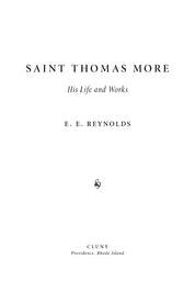 Saint Thomas More