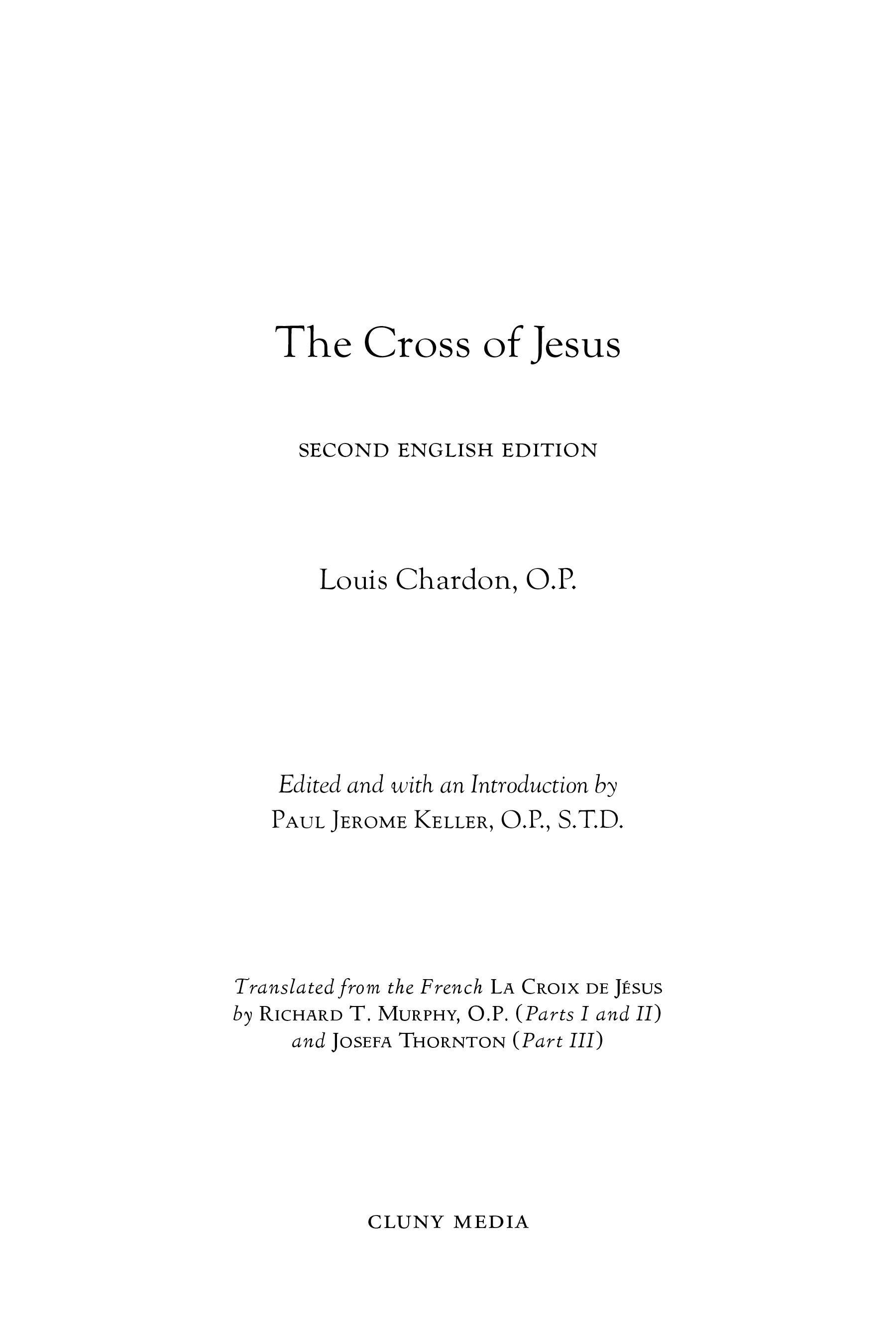 The Cross of Jesus - ClunyMedia